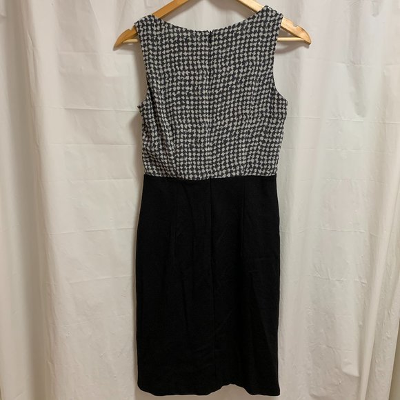 ESPRIT Sleeveless Black, White & Grey Business Dress - Picture 2 of 12